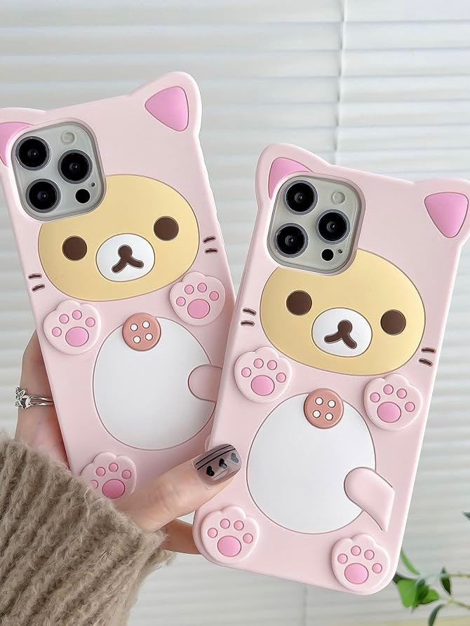 Korilakkuma Bear Cat iPhone Case
