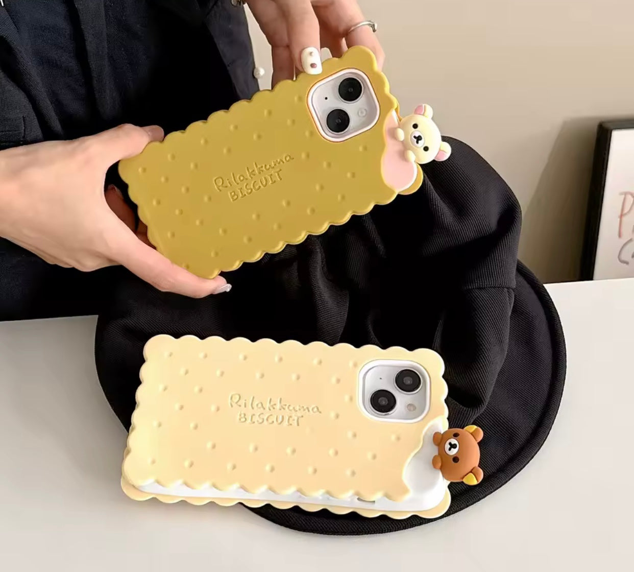 Korilakkuma Biscuit iPhone Case