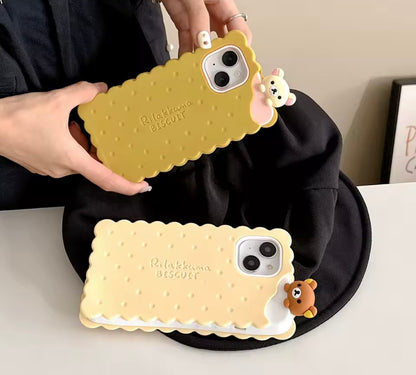 Korilakkuma Biscuit iPhone Case