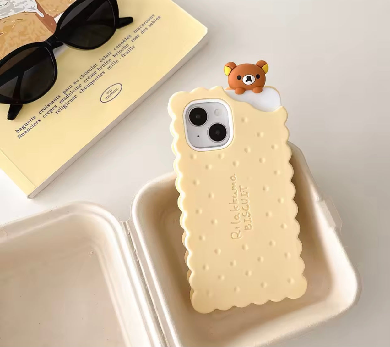 Korilakkuma Biscuit iPhone Case