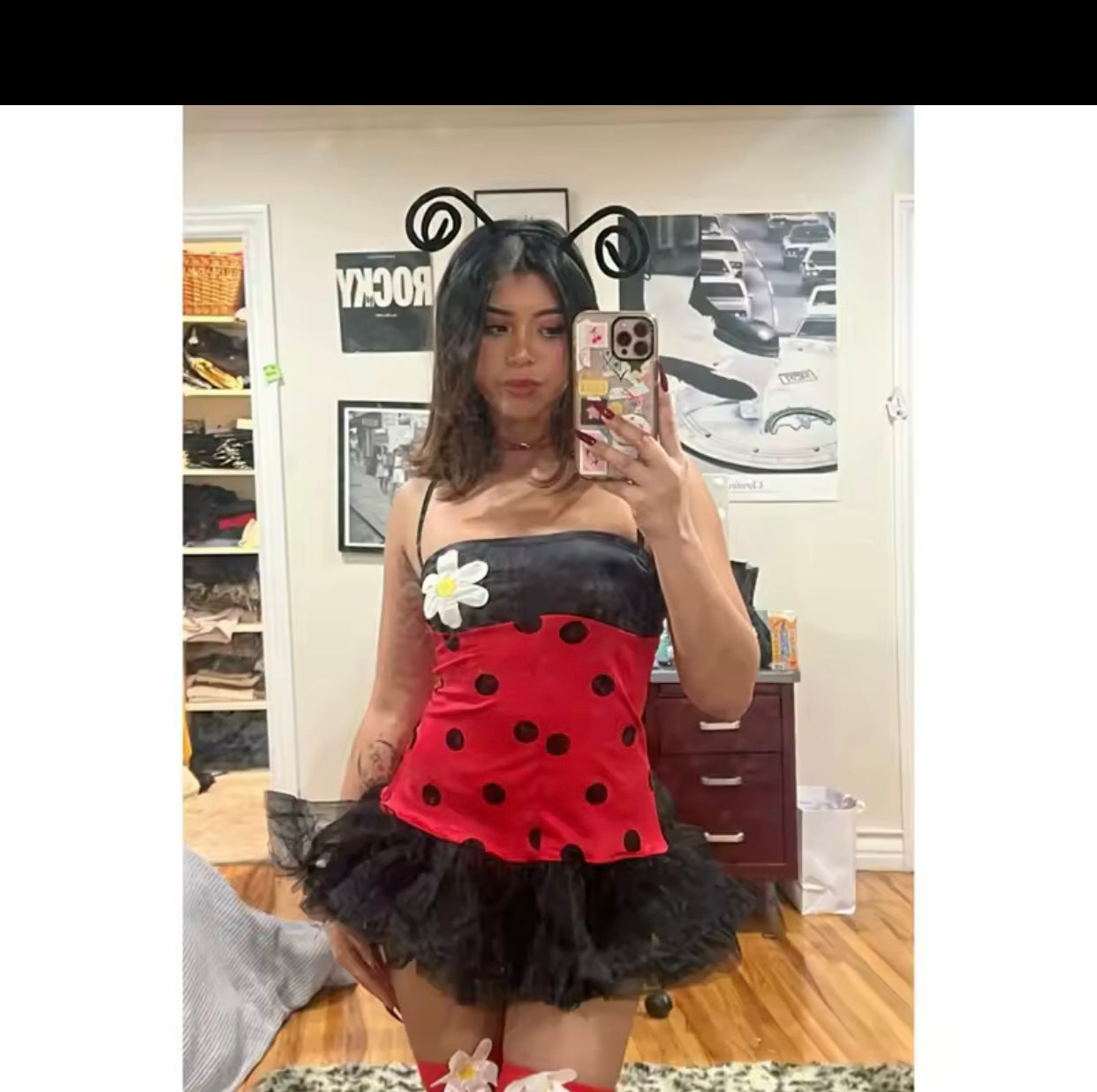 Lady Bug Cosplay Costume