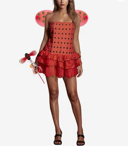Lady Bug Cosplay Costume