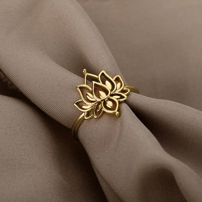 Lotus Flower Ring