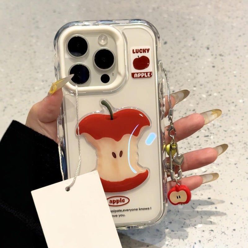 Lucky Apple Core iPhone Case