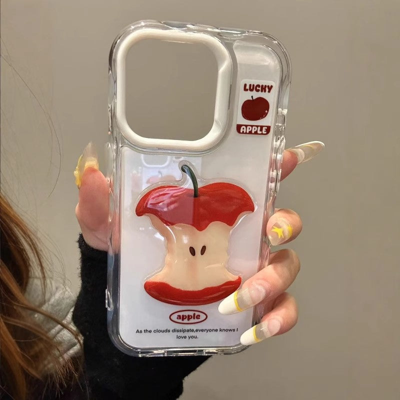 Lucky Apple Core iPhone Case