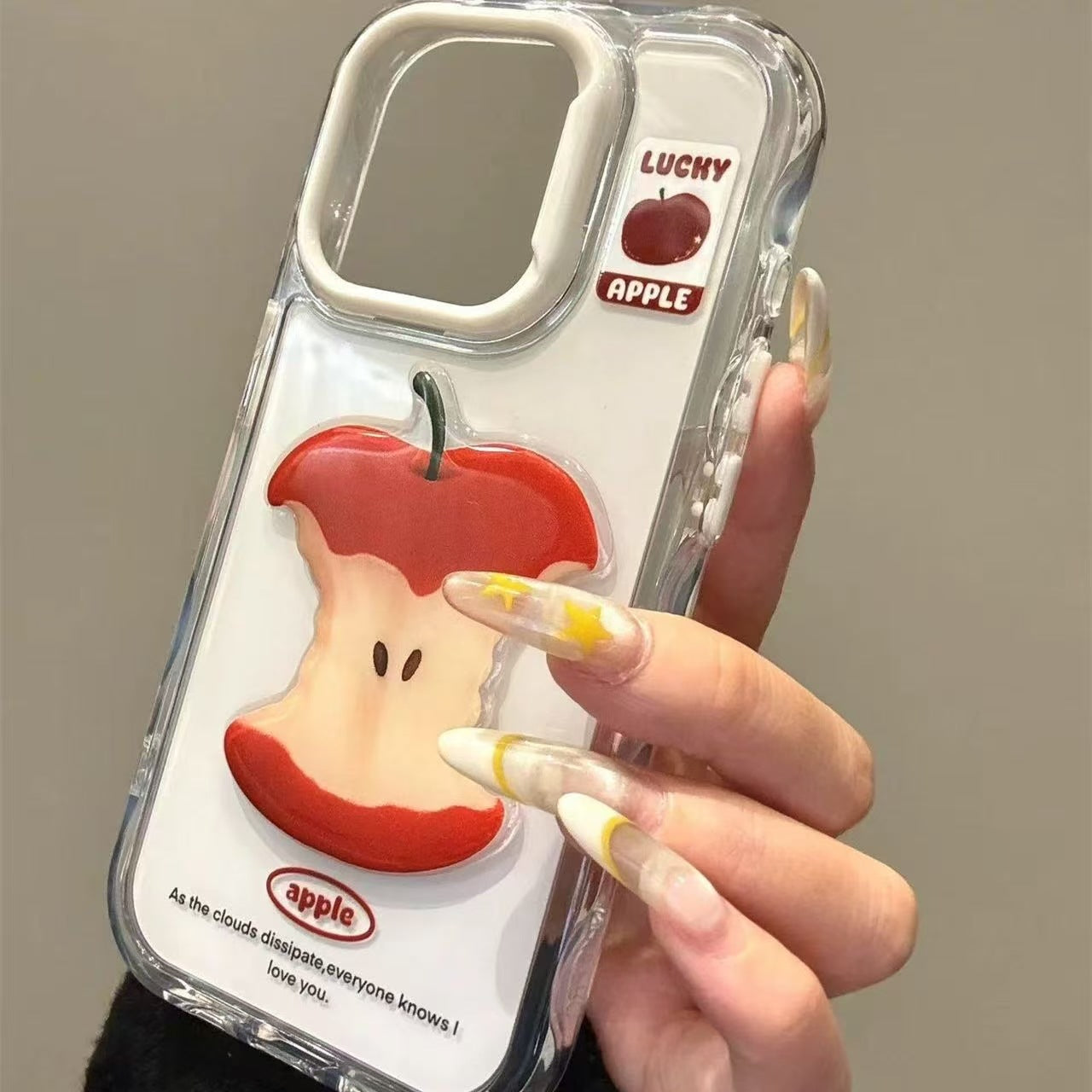 Lucky Apple Core iPhone Case