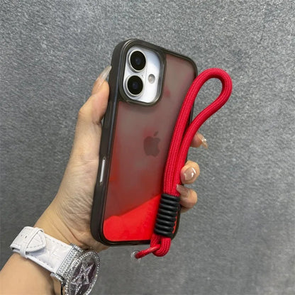 Luminous Neon Quicksand iPhone Case