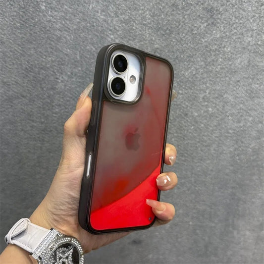 Luminous Neon Quicksand iPhone Case