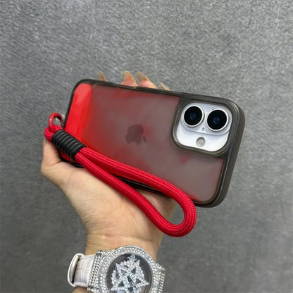 Luminous Neon Quicksand iPhone Case