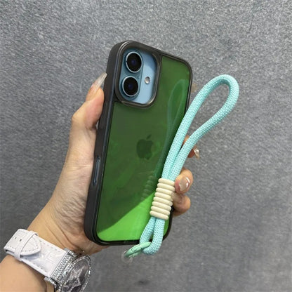 Luminous Neon Quicksand iPhone Case