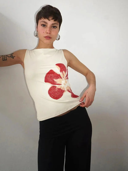 Main character Tropical Flower Rush Tank