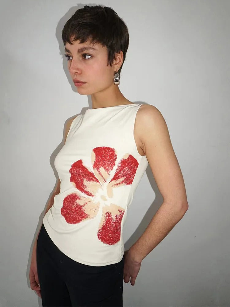 Main character Tropical Flower Rush Tank