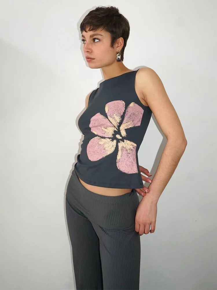 Main character Tropical Flower Rush Tank