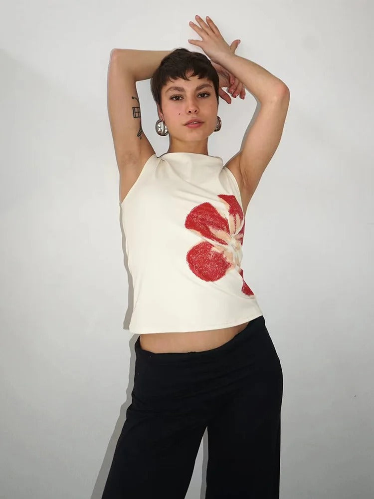 Main character Tropical Flower Rush Tank