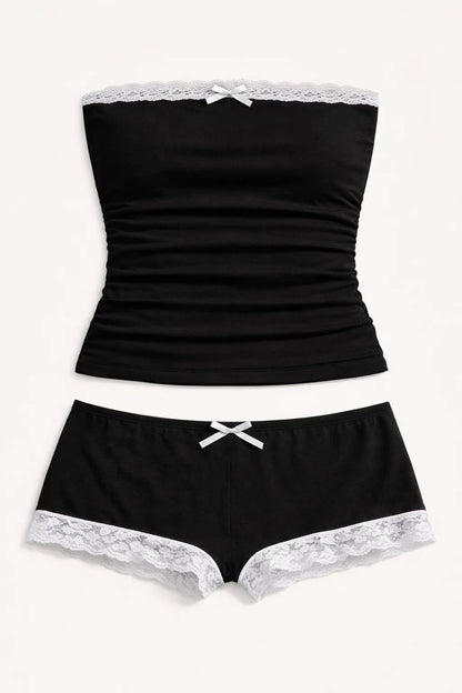 Maison Velours Strapless Set