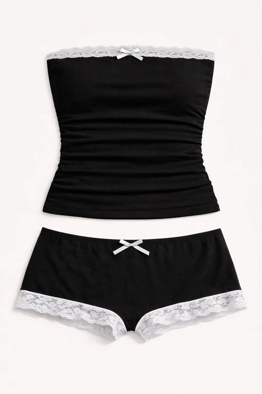 Maison Velours Strapless Set