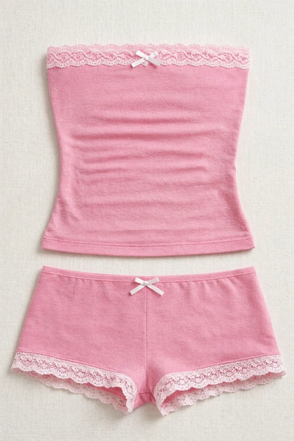 Maison Velours Strapless Set