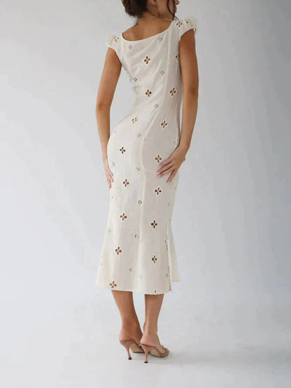 Maria In Leite Midi Dress