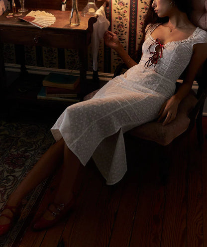 Maria Rosa Lady Length Dress