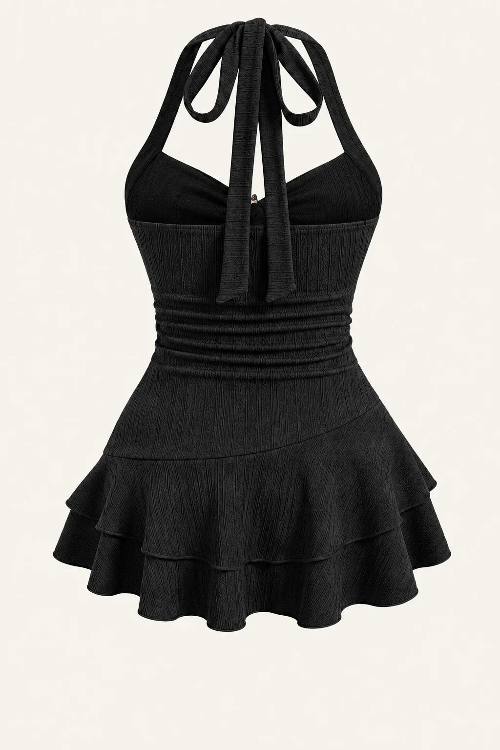 Marina Starfish Halter Mini Dress