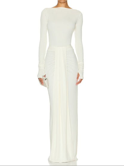 Matte Jersey Maxi Dress