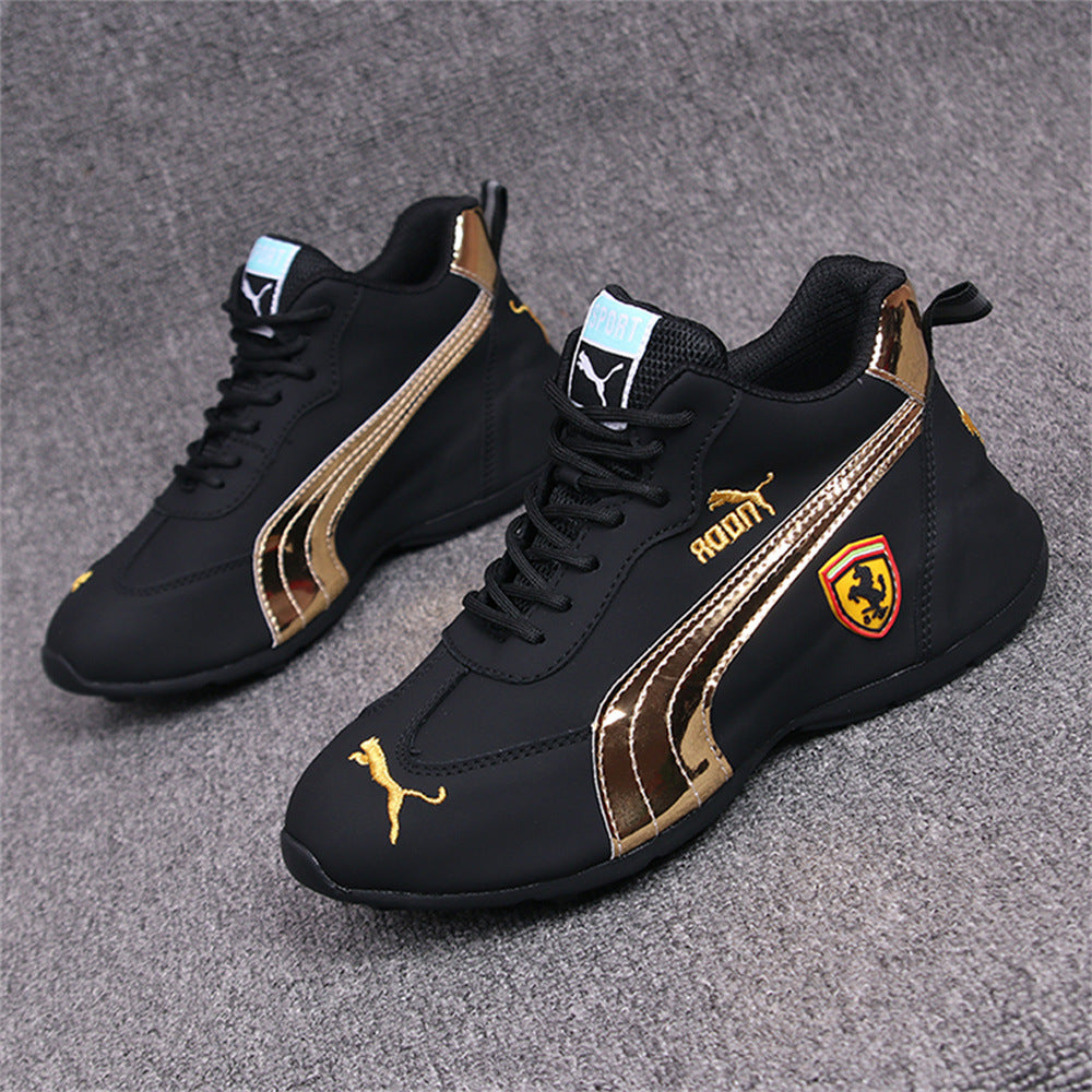 Mid-Top Leather Lovers Sneakers