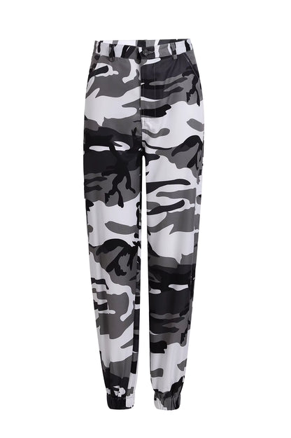 Military Girl Camo Cargo Pants