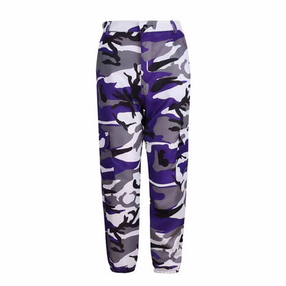 Military Girl Camo Cargo Pants