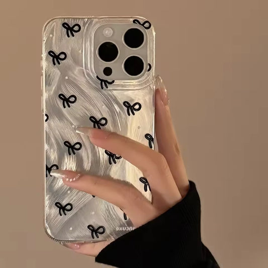 Minimalist Bow Rope iPhone Case