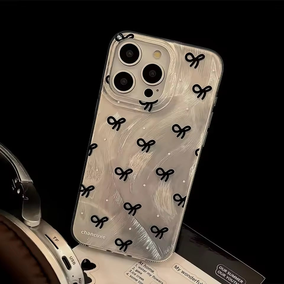 Minimalist Bow Rope iPhone Case