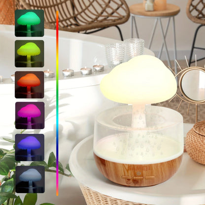 Mushroom Shaped Rain Cloud Humidifier