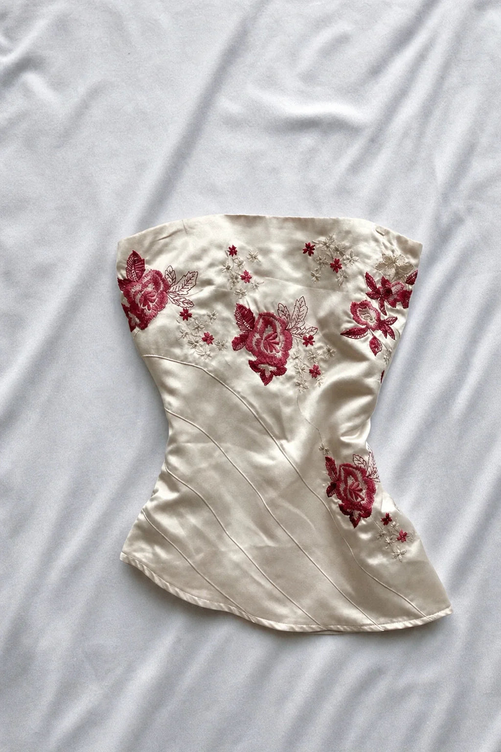 Nella Rose Satin Top