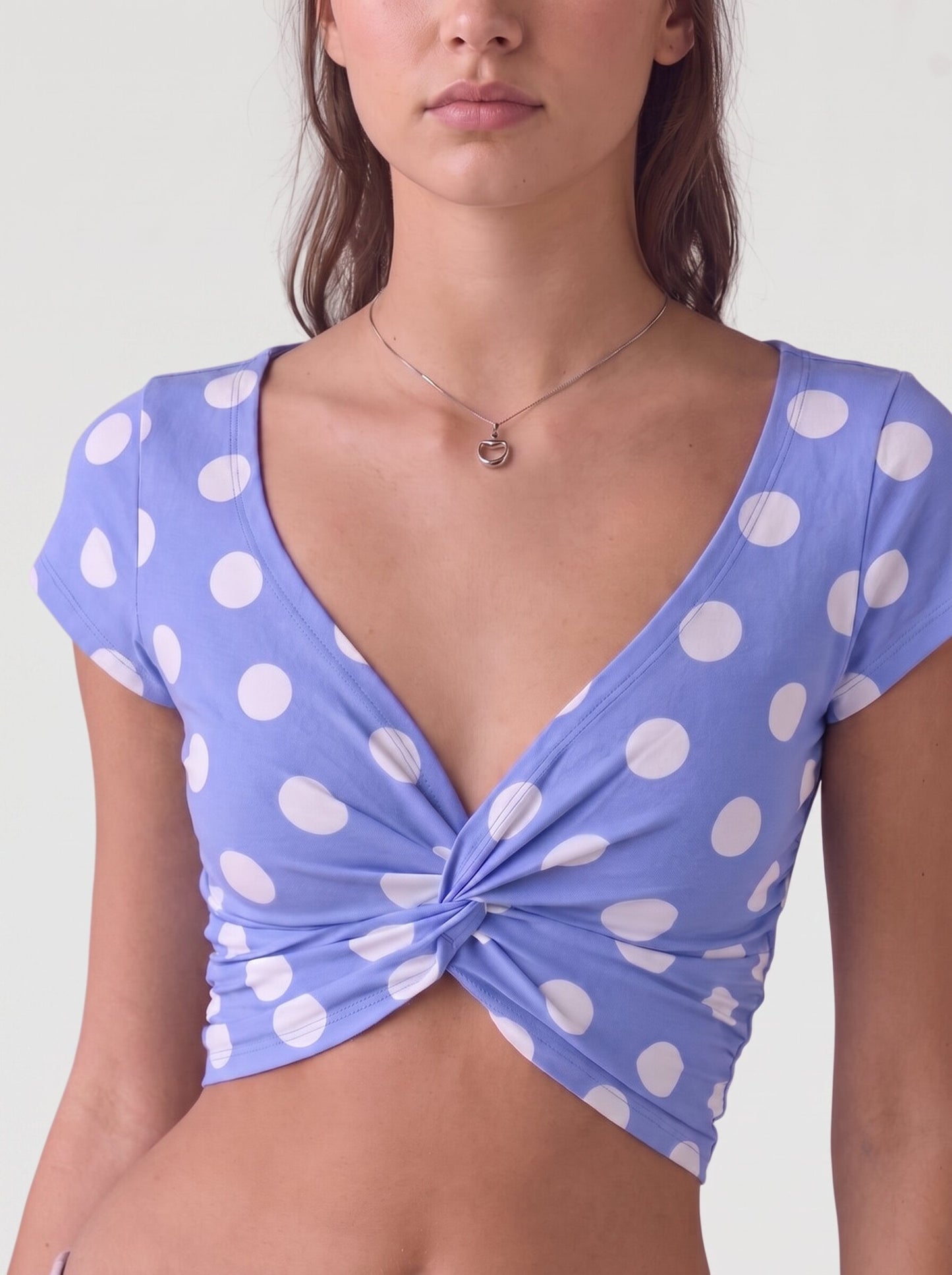 Nova Twist-Front Crop Tee