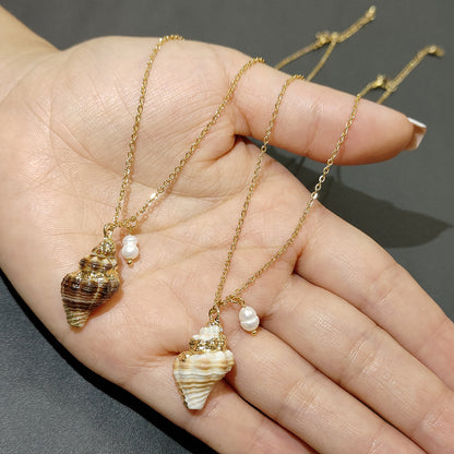 Seashells By The Seashore Necklace