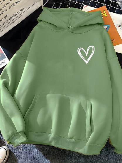 Sketch Heart Hoodie