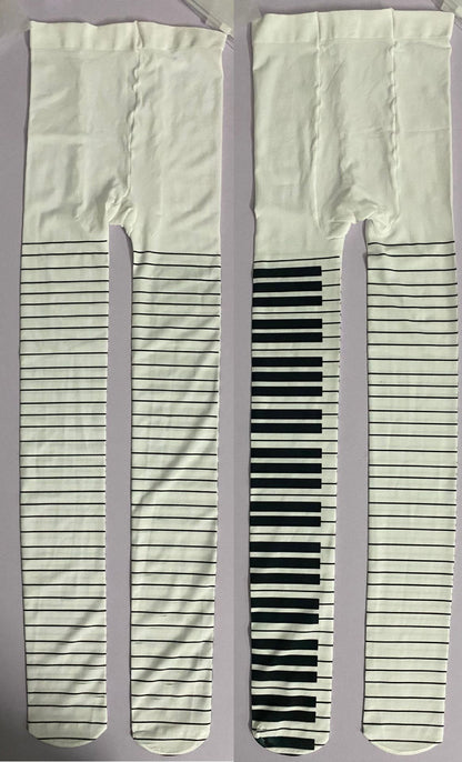 Piano Keys Pantyhose