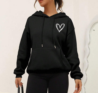 Sketch Heart Hoodie