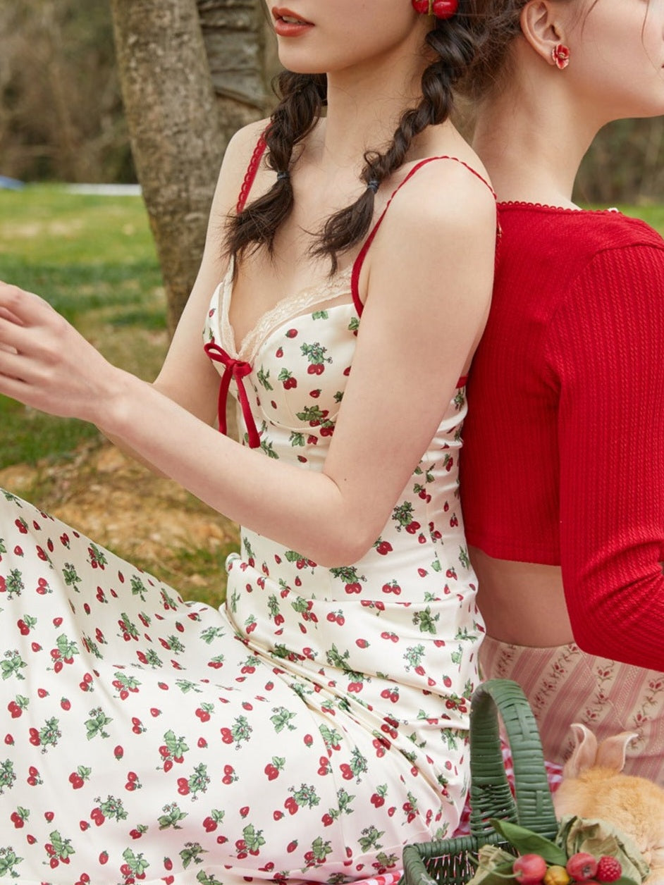 Strawberry Farm Dress