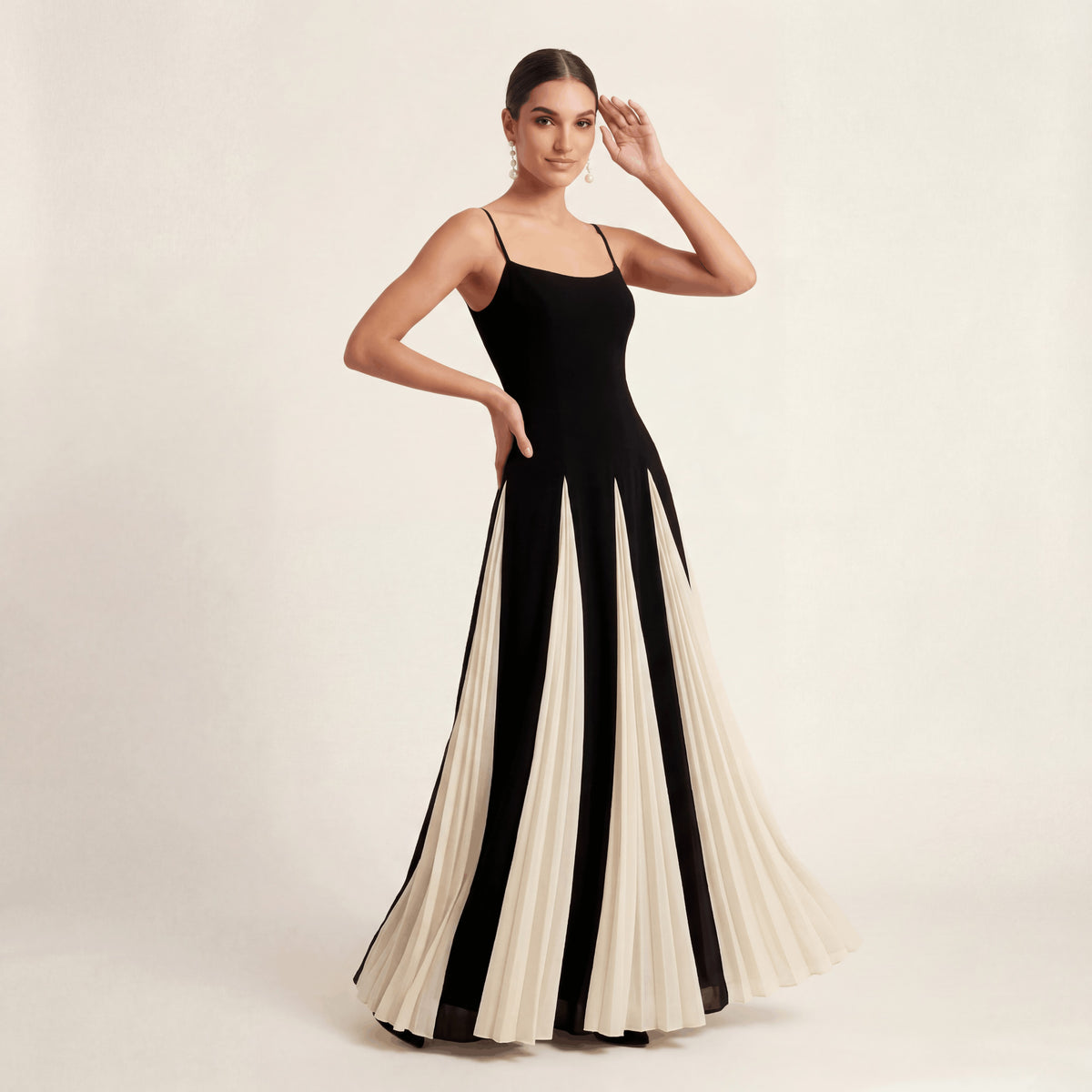Paloma Godet Maxi Dress