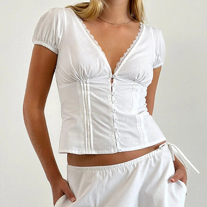 Parisian Sweetheart Corset Blouse