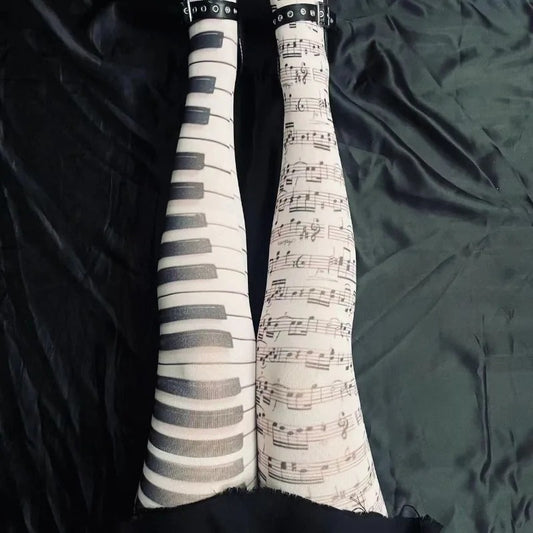 Piano Keys Pantyhose