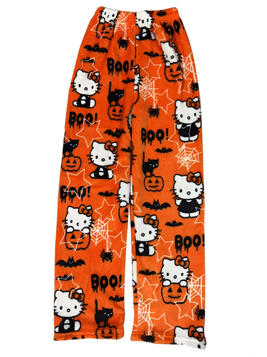 Halloween Hello Kitty Pajama Pants