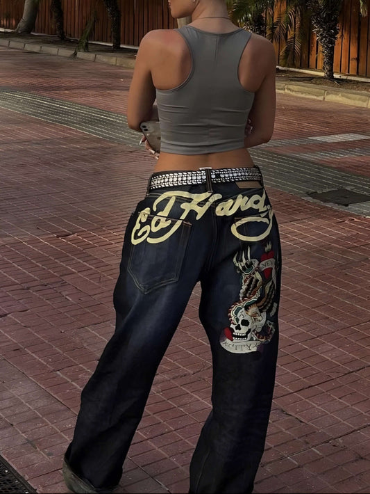 Ed Hardy NYC Graphic Jeans