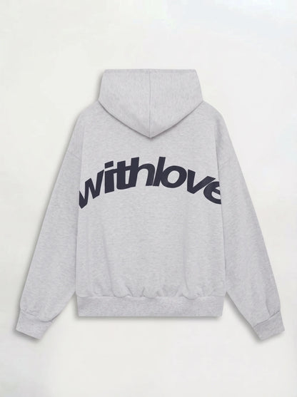 "With Love" Oversized Hoodie