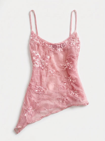Twilight Butterfly Sequin Camisole