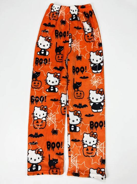 Halloween Hello Kitty Pajama Pants