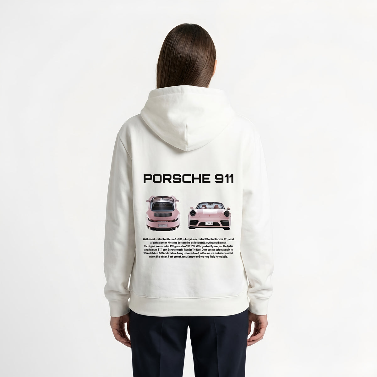 "Porsche 911" Oversized Hoodie