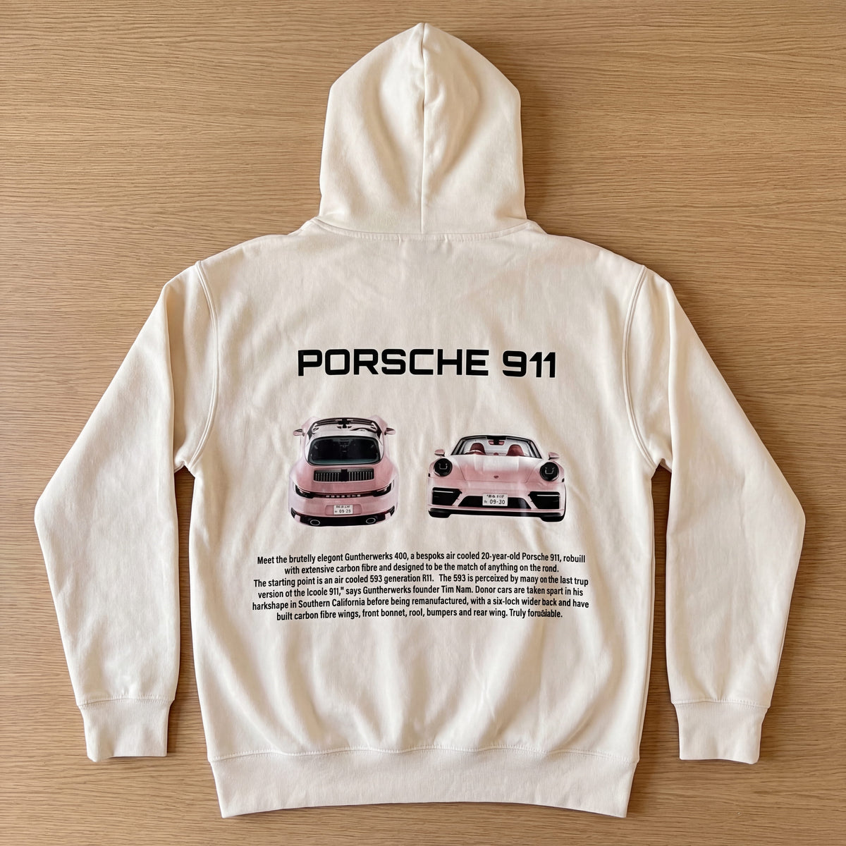"Porsche 911" Oversized Hoodie