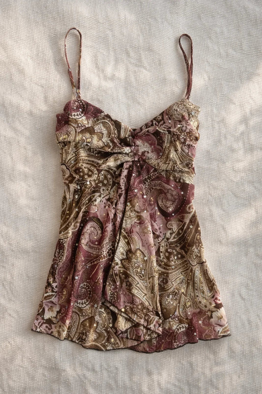 Quincy Ember Satin Camisole