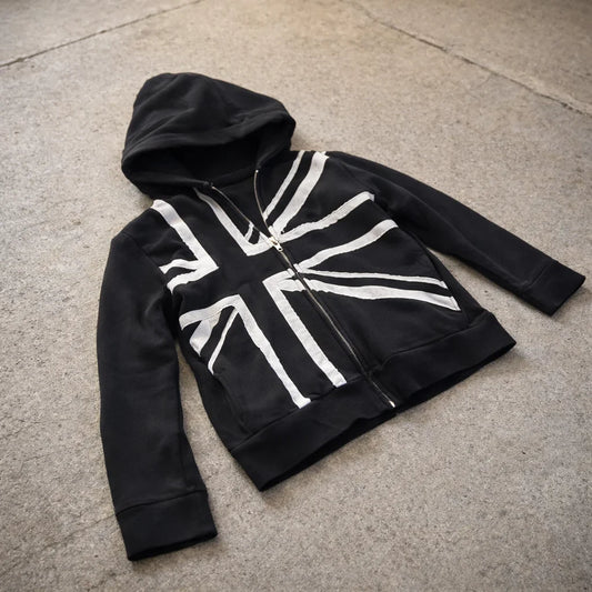Rebel Union Jack Zip-Up Hoodie